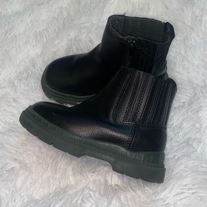 Zara chelsea lug sole boots for toddlers